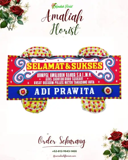 Papan Bunga Ucapan Selamat Silandit